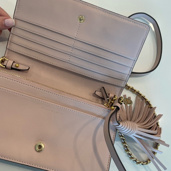 Tory Burch Pink Quilted Crossbody Bag - Picture 4 of 5